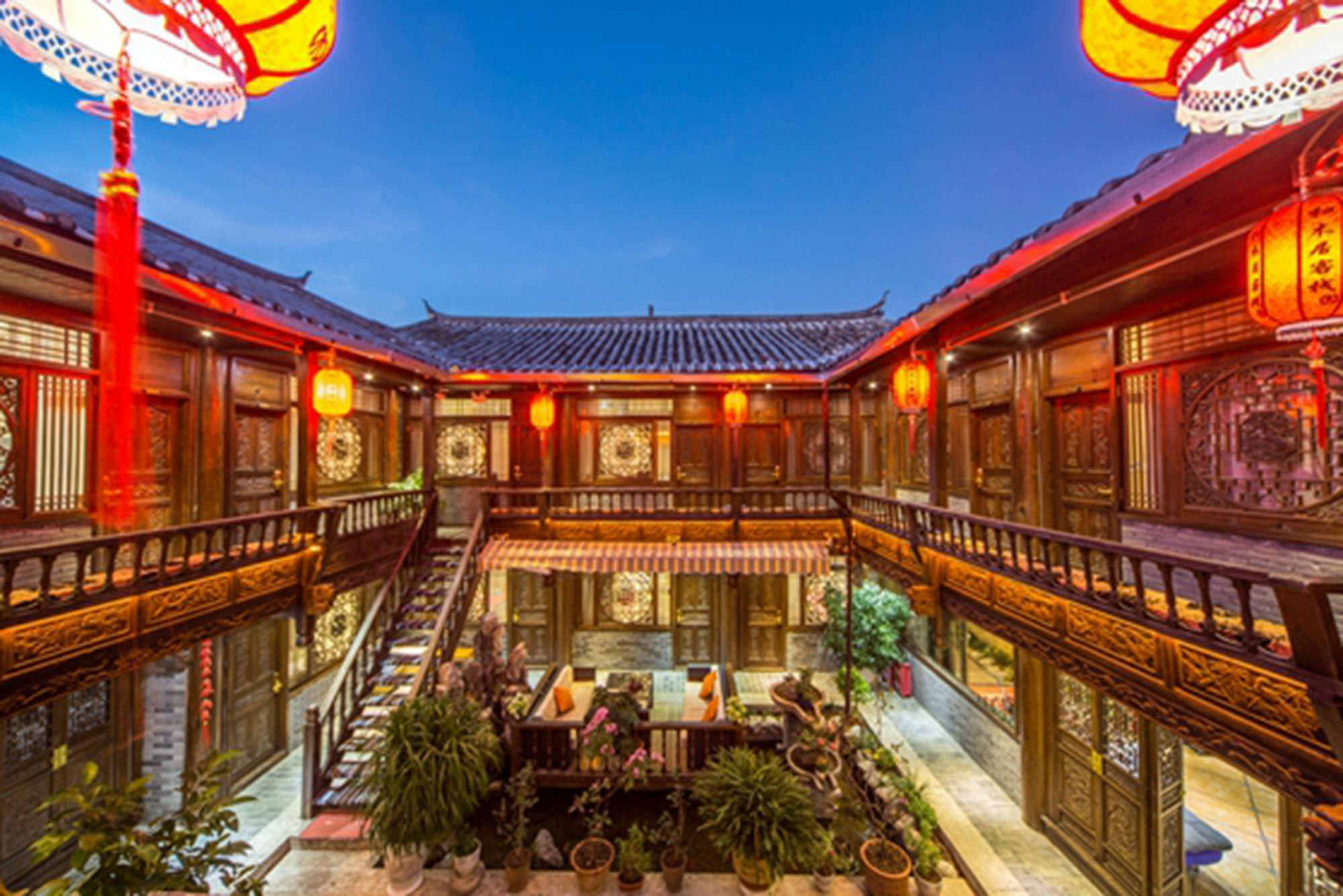 He Mu Ju Inn Zhongyi Branch Licsiang Kültér fotó